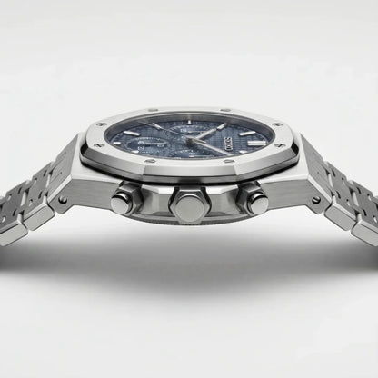 Seiko Mod | Royal Oak Blue Chrono