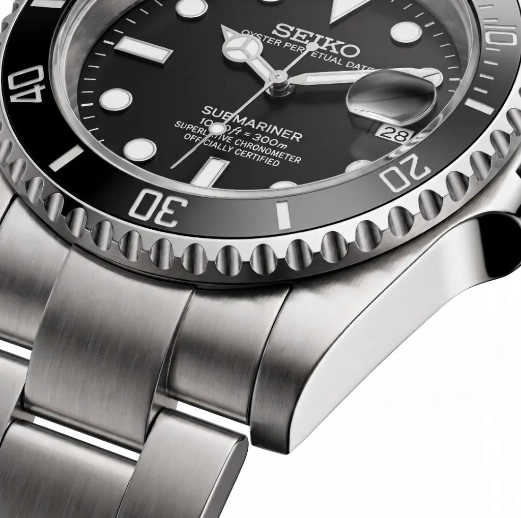 Seiko Mod | Black Submariner