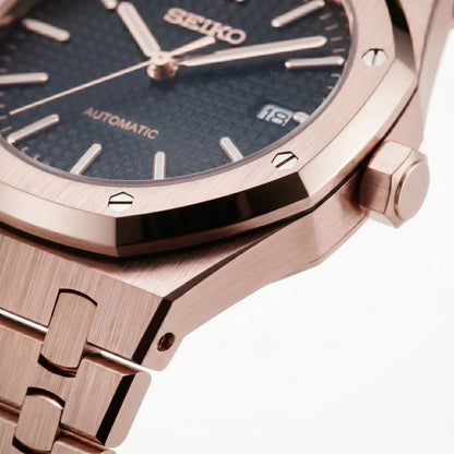Seiko Mod | Royal Oak Rose Black