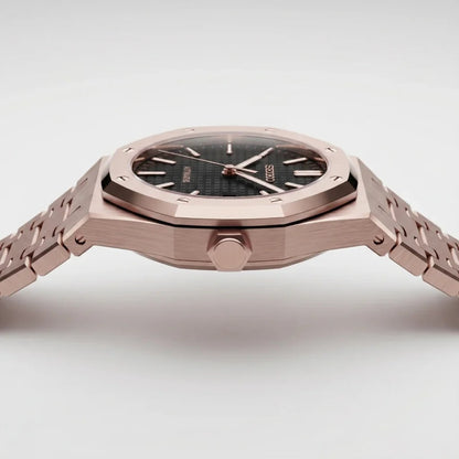 Seiko Mod | Royal Oak Rose Black