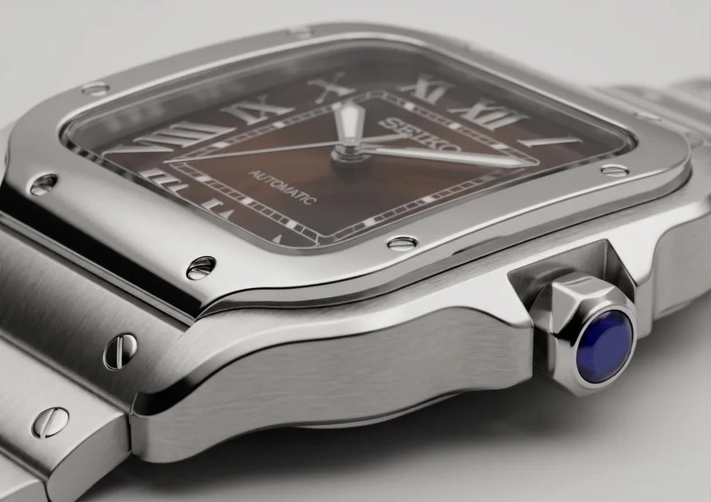 Seiko Mod | Santos Brown