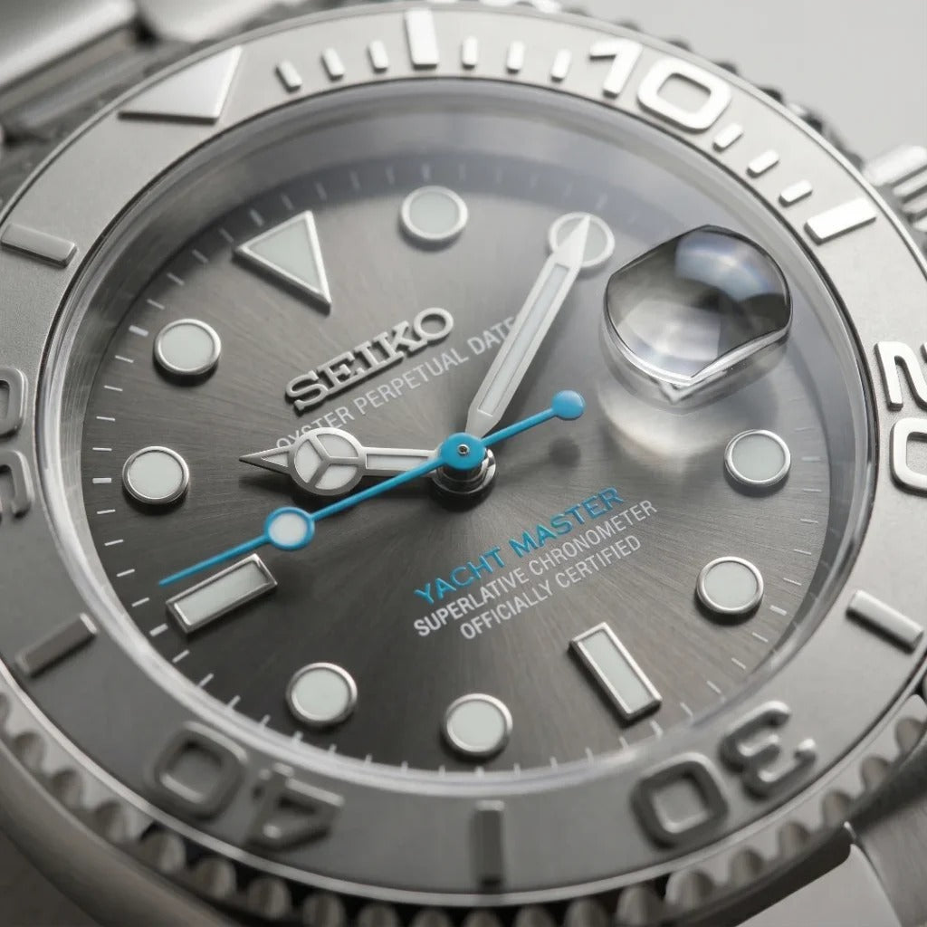 Seiko Mod | Rhodium Yacht Master
