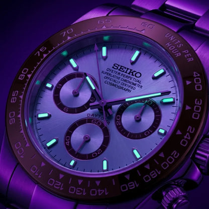 Seiko Mod | Daytona Ice Blue