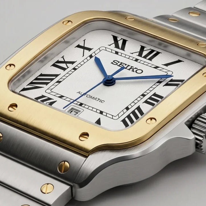Seiko Mod | Santos Two Tone Gold