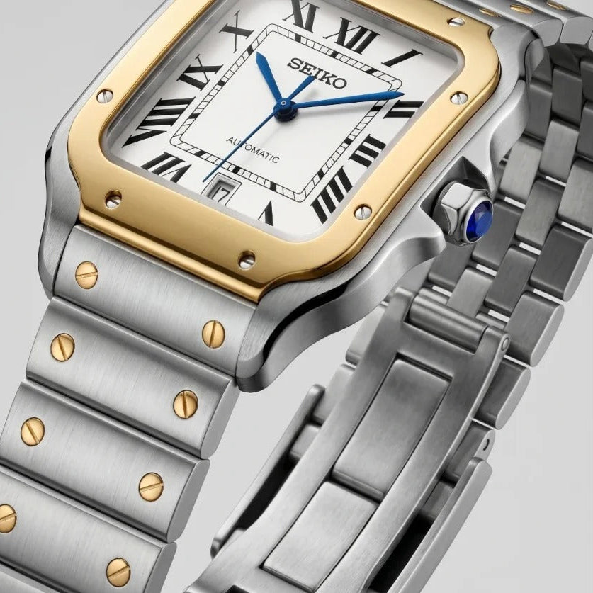 Seiko Mod | Santos Two Tone Gold