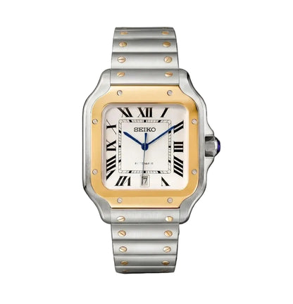 Seiko Mod | Santos Two Tone Gold