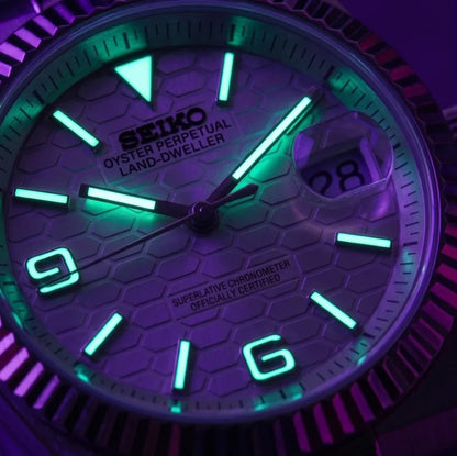Seiko Mod | Land Dweller White