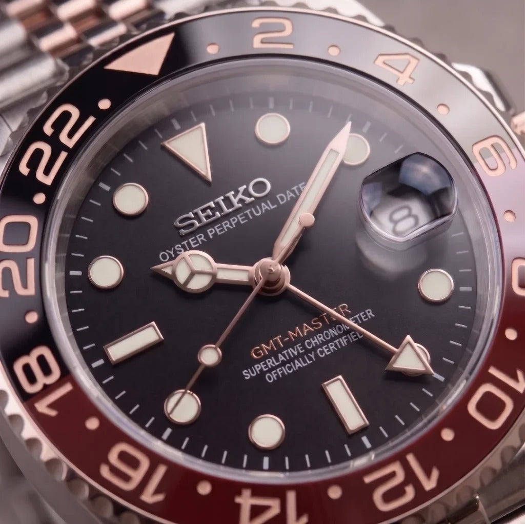 Seiko Mod | Two Tone RootBeer GMT