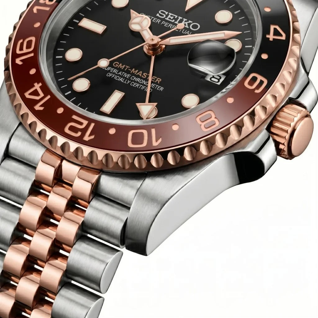 Seiko Mod | Two Tone RootBeer GMT