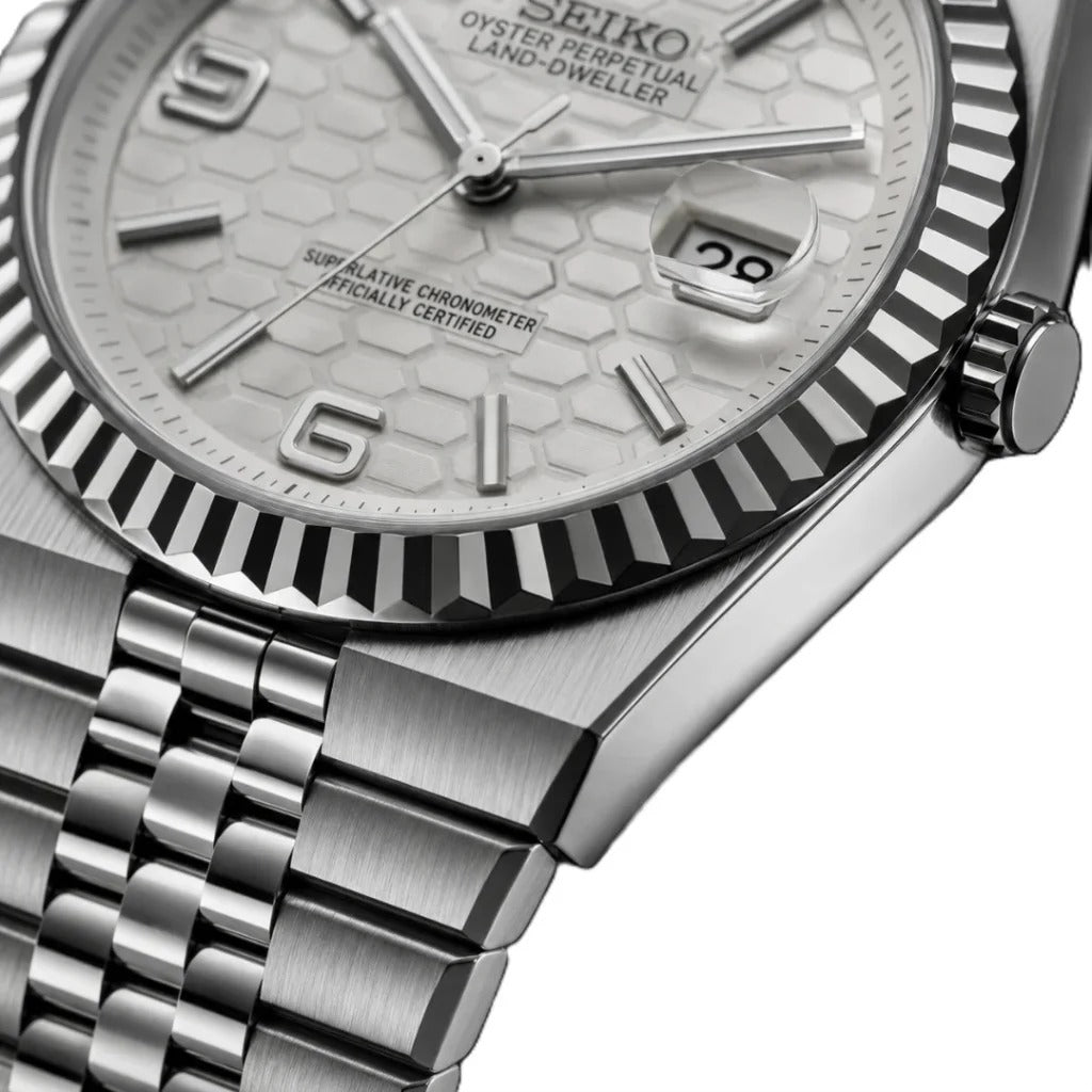 Seiko Mod | Land Dweller White