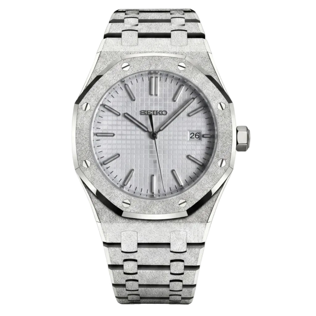 Seiko Mod | Royal Oak Iced White