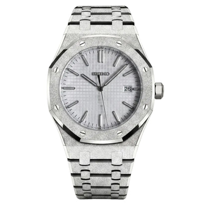 Seiko Mod | Royal Oak Iced White