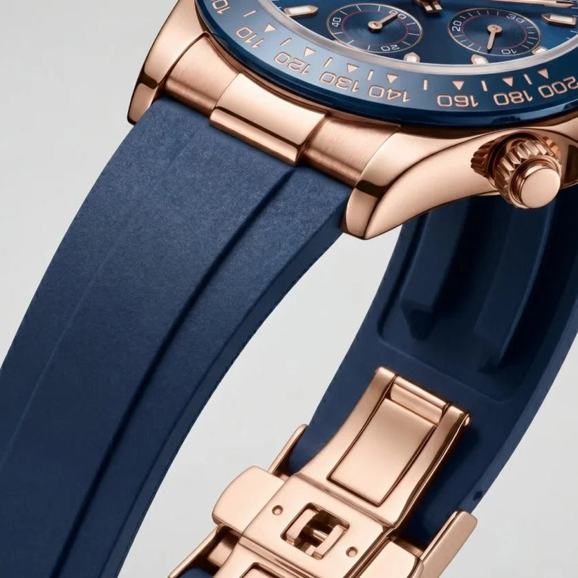 Seiko Mod | Rubber Daytona Rose Royal Blue