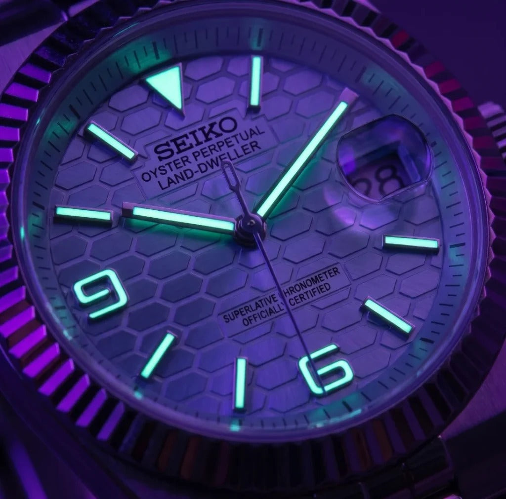 Seiko Mod | Land Dweller Ice Blue
