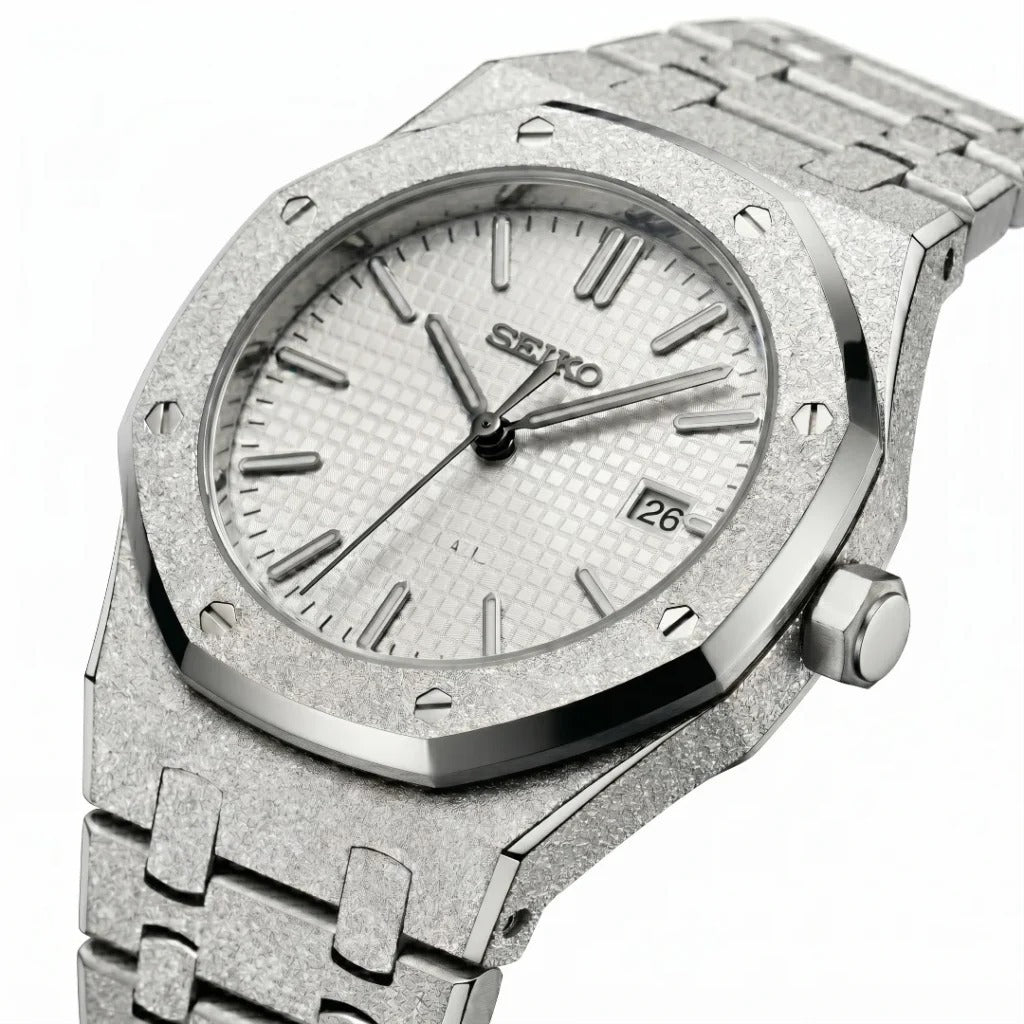 Seiko Mod | Royal Oak Iced White