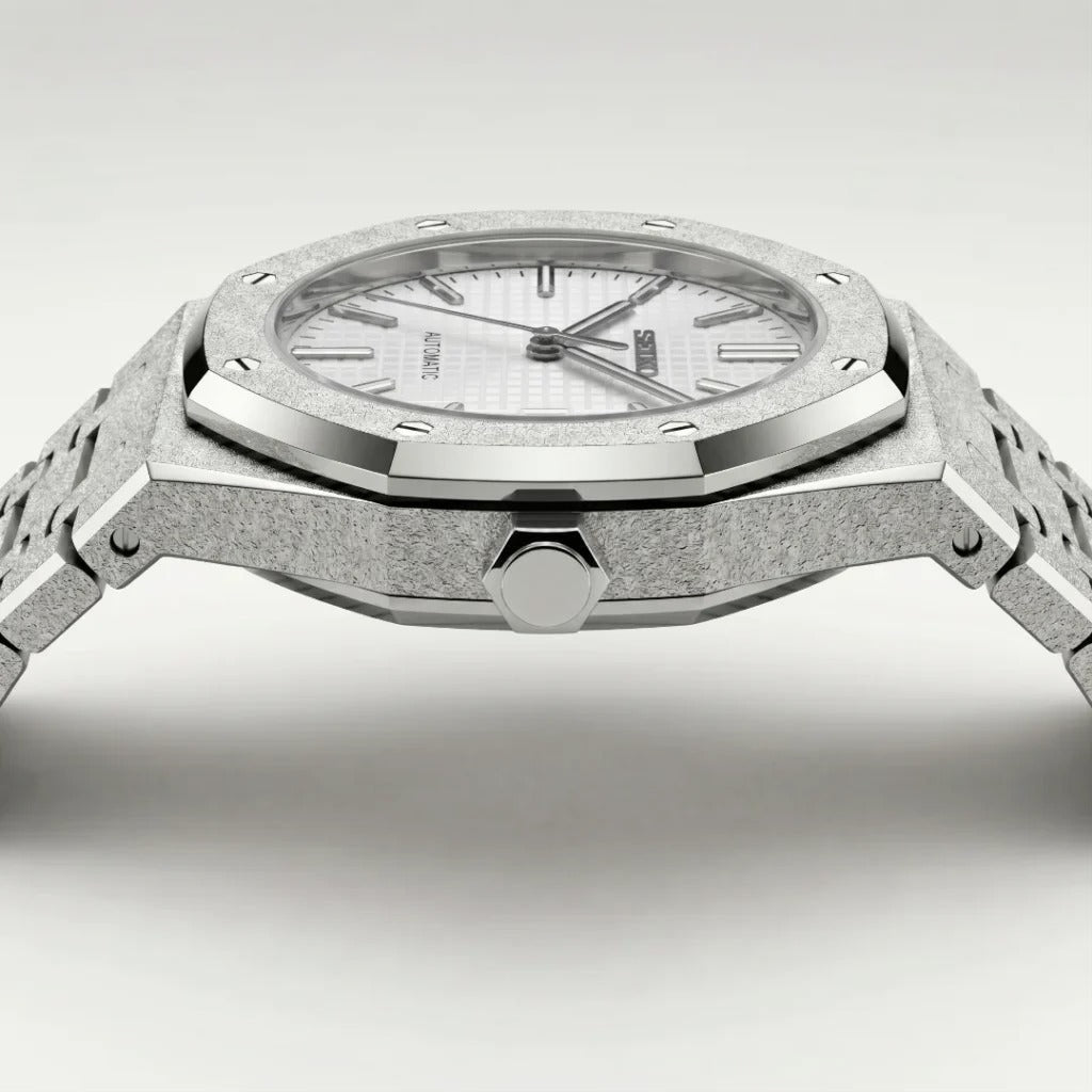 Seiko Mod | Royal Oak Iced White