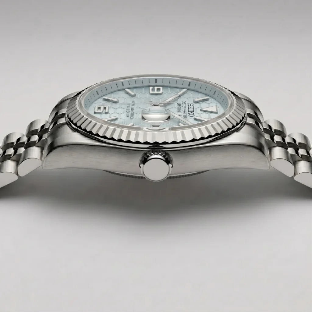 Seiko Mod | Land Dweller Ice Blue