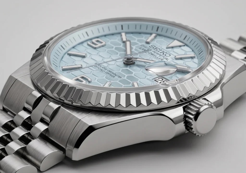 Seiko Mod | Land Dweller Ice Blue