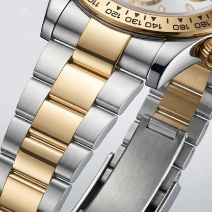 Seiko Mod | Daytona Two Tone White Gold