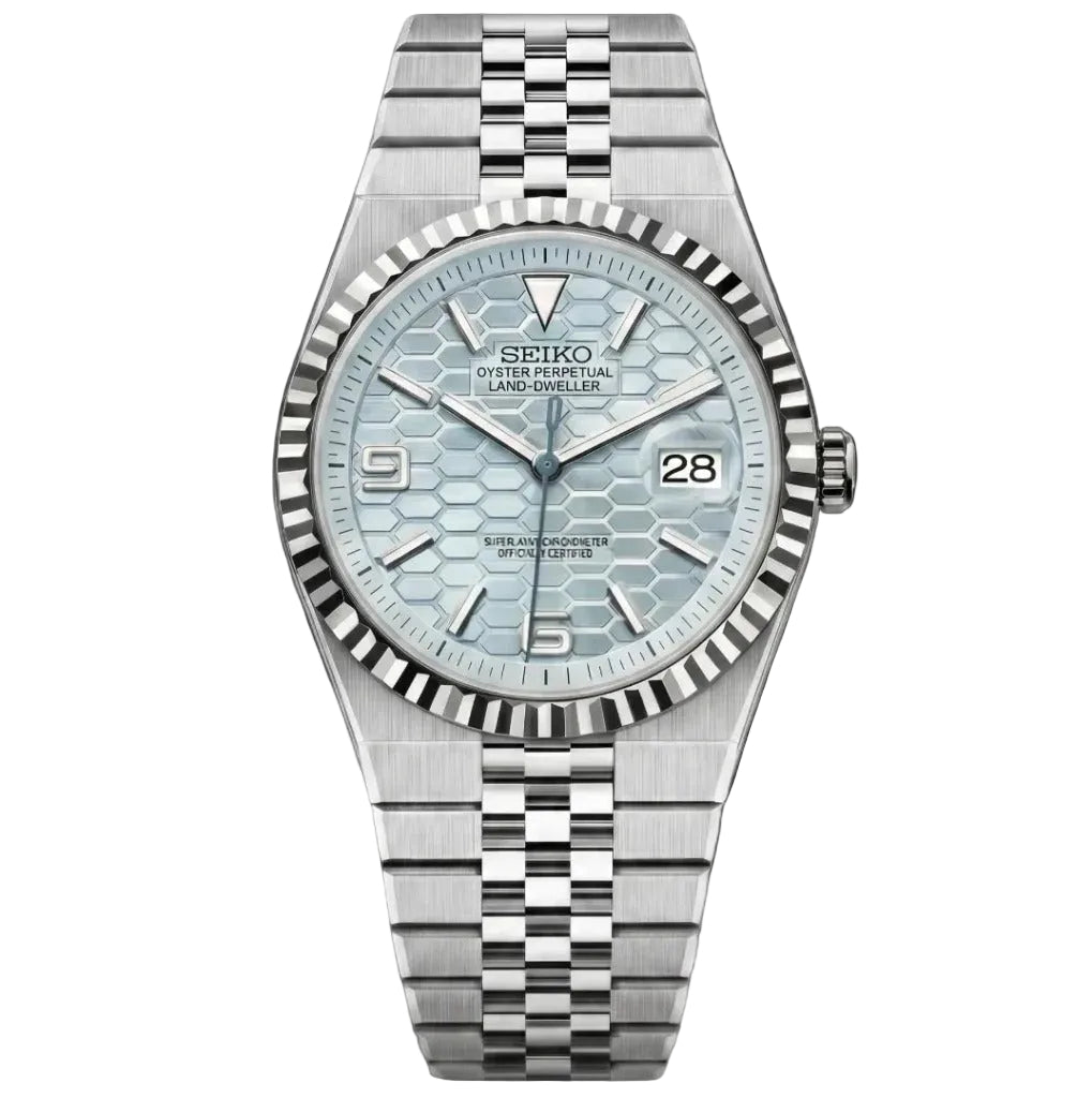 Seiko Mod | Land Dweller Ice Blue