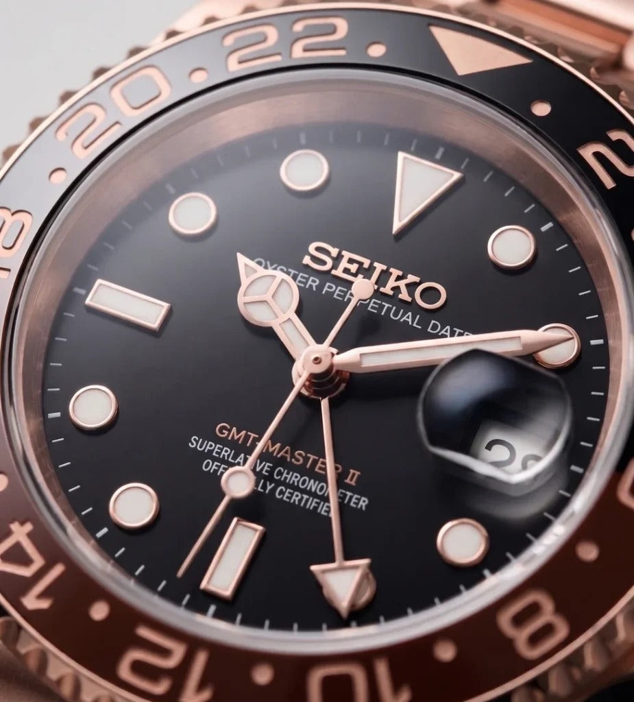 Seiko Mod | Rose RootBeer GMT