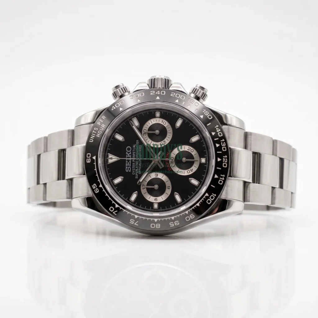Seiko Mod | Daytona Black Panda
