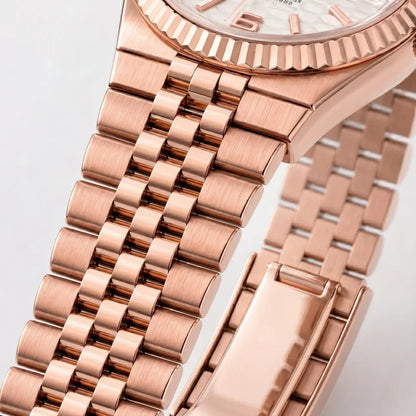 Seiko Mod | Land Dweller Rose White