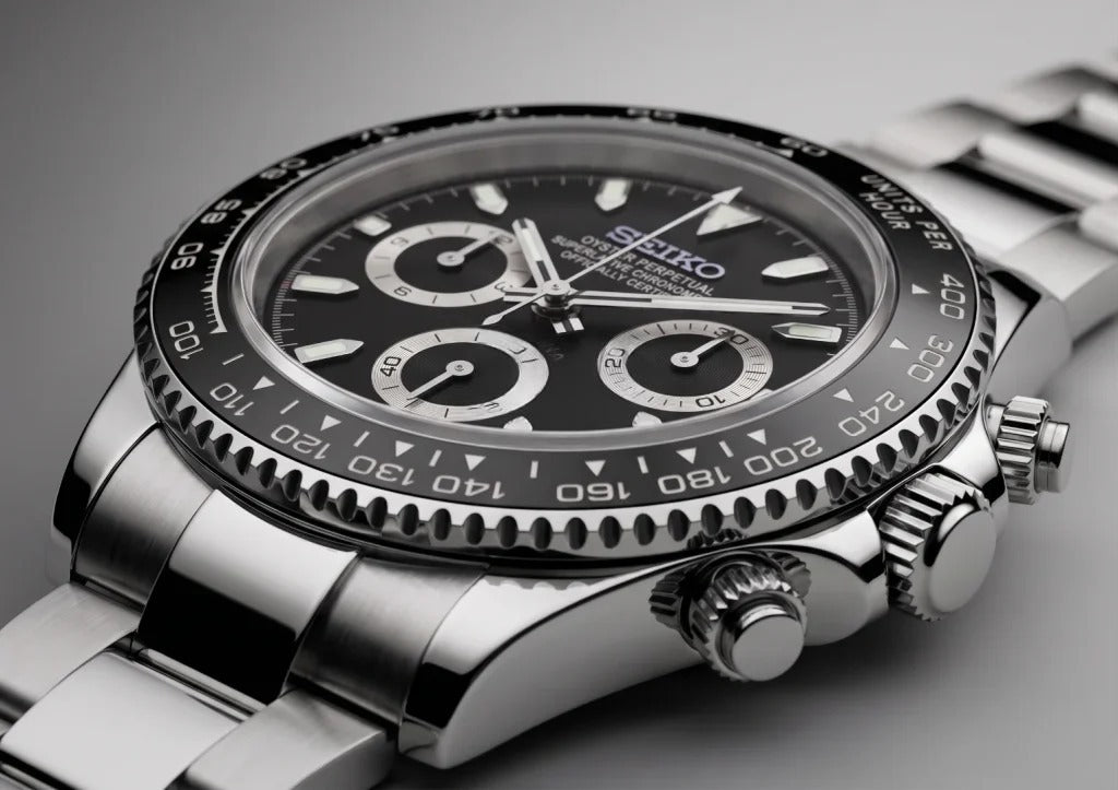 Seiko Mod | Daytona Black Panda