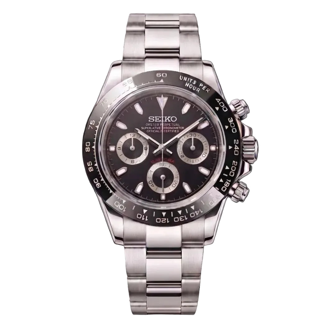Seiko Mod | Daytona Black Panda