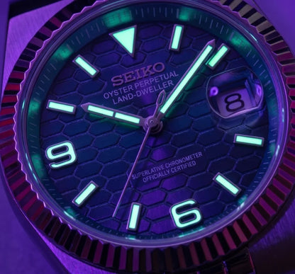 Seiko Mod | Land Dweller Navy