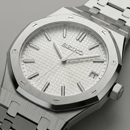 Seiko Mod | Royal Oak White