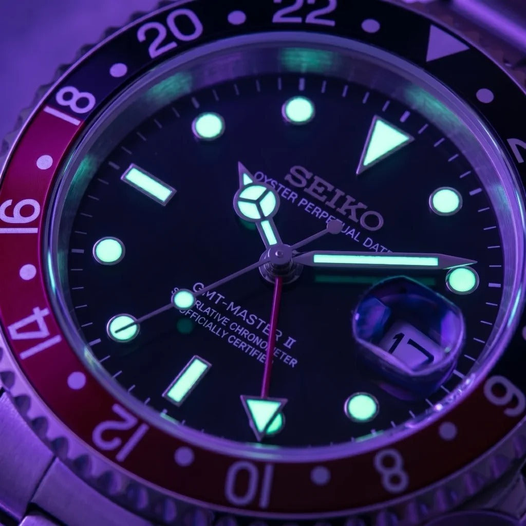 Seiko Mod | Coke GMT