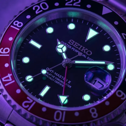 Seiko Mod | Coke GMT