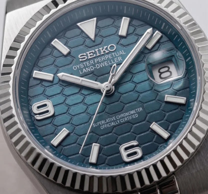 Seiko Mod | Land Dweller Navy