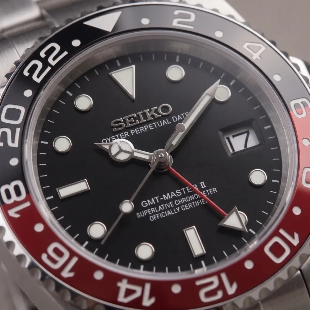 Seiko Mod | Coke GMT