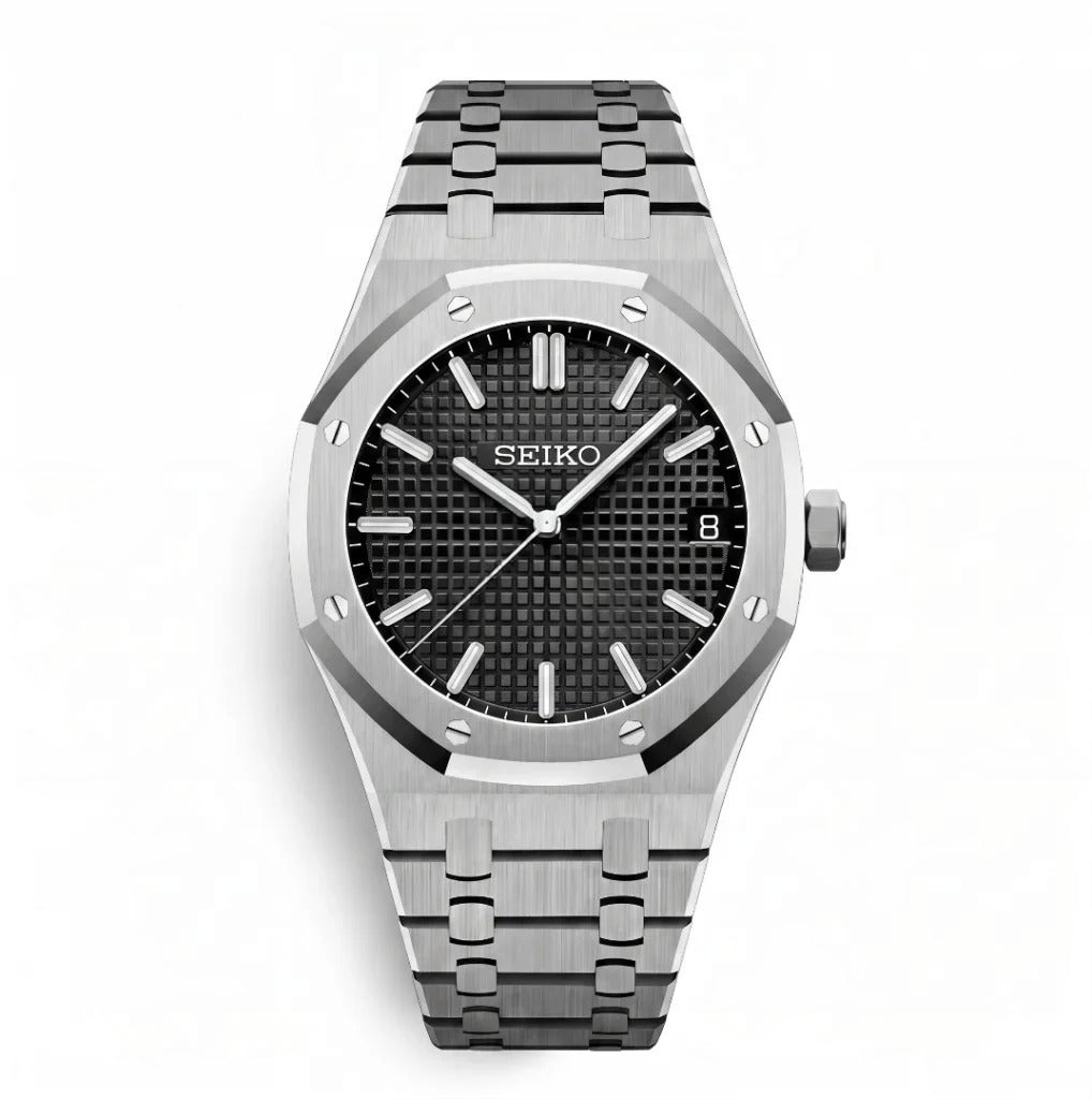 Seiko Mod | Royal Oak Black
