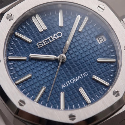 Seiko Mod | Royal Oak Blue