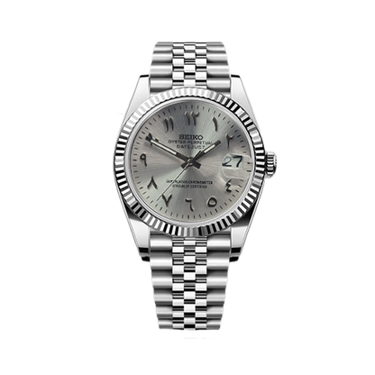 Platinum Arabic DateJust