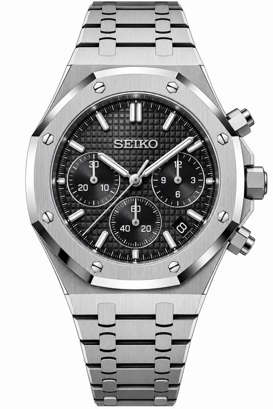 Royal Oak Black Chrono
