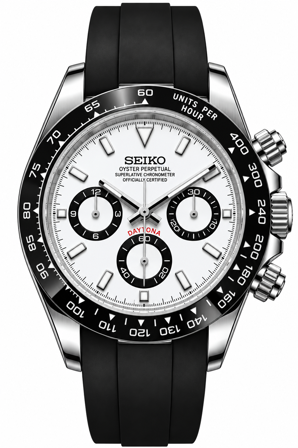 Rubber Daytona White Panda